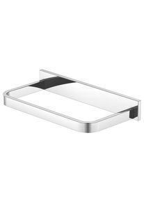 Steinberg Handtuchring »450«, Chrom, Eckig silberfarben , Modernes eckiges und abgerundetes Design