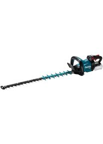 Makita , Akku-Heckenschere »UH005GZ«, 75 cm Schnittlänge, ohne Akku und Ladegerät , blau , Rückwärtslauf befreit das Messer, wenn es von dicken...