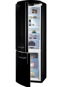 Gorenje , K&uuml;hl-/Gefrierkombination, ORK193BK-L, 194 cm hoch, 60 cm breit , schwarz