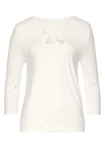 Lascana T-shirt, Femmes, crème