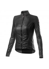 Castelli Women's Aria Shell Jacket Cycling jacket Women (L, black/grey)