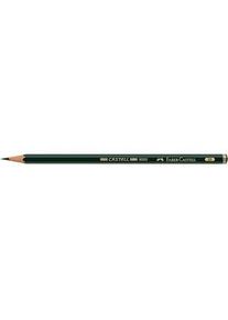Faber-Castell 9000 Bleistift 2B grün, 1 St.
