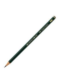 Faber-Castell 9000 Bleistifte H grün, 12 St.