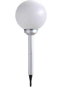 lampe solaire Globo SOLAR LED Argenté, 2 lumières