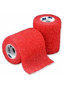 3M Coban Elastische Zwachtel Rood 7,5cmx4,57m