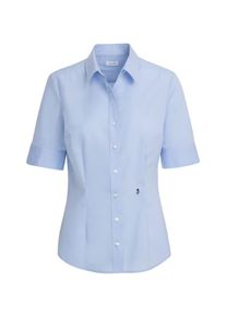 Seidensticker Dames Blouse lichtblauw / zwart XXS