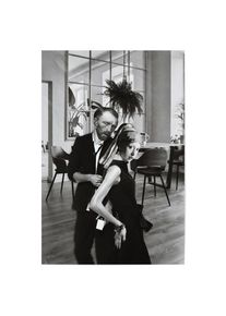 Poster "Girl and Vincent by Tas" artboxONE Plakater - 18x13 cm