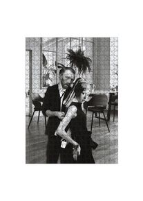 Puzzle Ravensburger "Girl and Vincent by Tas" artboxONE Puzzle