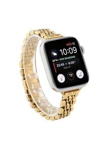 INCOVER Apple Watch (38-40 mm) Klokkerem i Rustfritt Stål - Gull