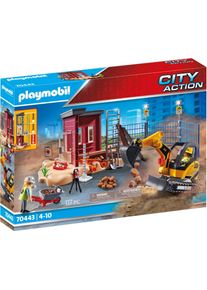 Playmobil® , Konstruktions-Spielset »Minibagger mit Bauteil (70443), City Action«, (117 St.), Made in Germany , bunt , Spielbausteine