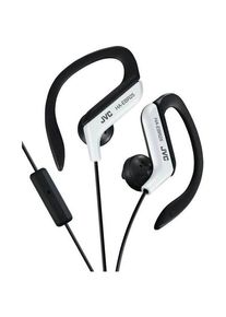 JVC in-ear sports headphones with remote control and microphone