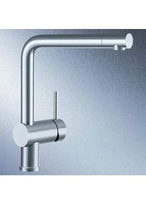 Blanco Linus Robinetterie de cuisine monocommande acier inoxydable brossé 517183