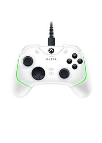 Razer Wolverine V2 Chroma - White - Xbox Series X|S Controller with Razer Chroma RGB - 6 Additional Multi-function Buttons - Interchangeable Thumbstick Caps - Hair Trigger Mode with Trigger Stop-Switches