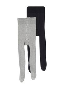 Falke Collant Filles bleu, gris taille 50-56