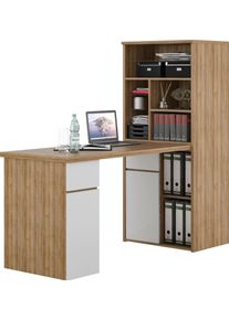MAJA MÖBEL Maja Möbel , Schreibtisch »Office«, Breite 64,8 cm , weiß