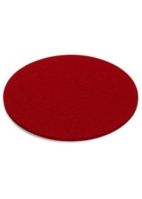 Hey Sign Hey-Sign Coaster felt Red, &Oslash; 16 cm