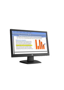 HP , LED-Monitor »46,99 cm (18,5") HD, 5 ms ein/aus«, 46,99 cm/18,5 Zoll, 1366 x 768 px, 5 ms Reaktionszeit, 60 Hz, V194 Monitor , schwarz
