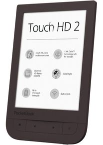 PocketBook , eBook Reader / eReader , braun , Soft-Touch-Gehäuse für angenehme Haptik