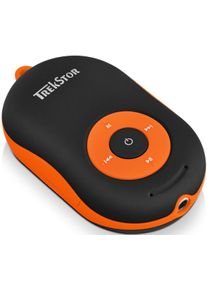 Trekstor , MP3-Player , orange , Bis zu 4,5 Stunden Laufzeit