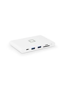 Dicota , USB-C Portable Docking 9-in-1 with HDMI »Tragbare Docking-Station« , weiß