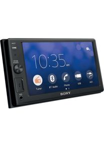 Sony , Multimediasystem , schwarz , Reaktionsschneller Touchscreen zur Bedienung