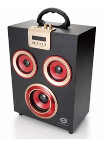 CONCEPTRONIC , Lautsprecher , schwarz , UKW-Radiofunktion
