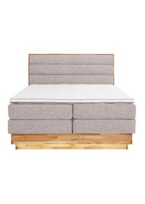 OTTO products , Boxspringbett, mit LED-Beleuchtung, mit zertifizierten, recycelten Bezugsstoffen, mit Bettkasten, auch Härtegrad 4 erhältlich!