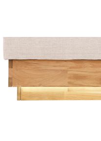 OTTO products , Boxspringbett, mit LED-Beleuchtung, mit zertifizierten, recycelten Bezugsstoffen, mit Bettkasten, auch Härtegrad 4 erhältlich!