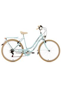 KS-Cycling Ks Cycling Cityrad »Casino«, 6 Gang, Shimano, Tourney Schaltwerk, Kettenschaltung blau, Größe 54 cm - 28 Zoll (71,12 cm), Hi Ten-Stahlrahmen