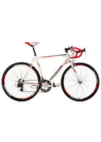 KS-Cycling KS Cycling , Rennrad »Euphoria«, 14 Gang, Shimano, RD-A 050 Schaltwerk, Kettenschaltung , weiß , Fahrrad