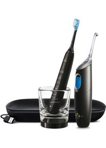 Philips Sonicare , Zahnpflege-Set »HX8494«, (Set, 2 tlg.), Bonuspack, Munddusche AirFloss Pro/Ultra und elektrische Zahnbürste DiamondClean 9000 ,...