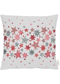 Apelt , Dekokissen &raquo;2501&laquo;, (1 St.) , beige , rot-grau-beige