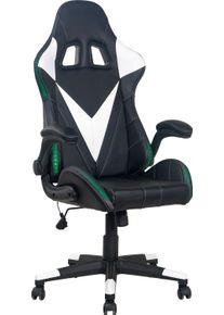 byLIVING , Gaming Chair »Space«, Kunstleder, Chefsessel mit LED Beleuchtung und Verstellbarkeit , schwarz