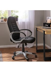 Inosign , Chefsessel »Cruise«, 1 St., Kunstleder, Sitzhöhe 43-53 cm , schwarz