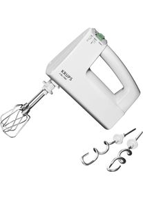 Krups , Handmixer &raquo;3 MIX 7000 F6081&laquo;, 500 W, ergonomischer Griff des Mixers, stufenloser Geschwindigkeitsregler + Turbo- & Auswurftaste,...