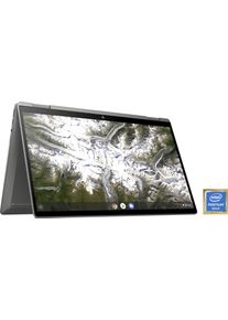 HP , Chromebook »x360 14c-ca0215ng«, (35,56 cm/14 Zoll), Intel, Pentium Gold, HD Graphics, Google Chrome OS , silberfarben