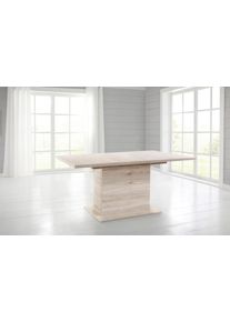 FORTE , Esstisch, Breite 160-200 cm , beige , sandeiche