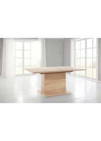 FORTE , Esstisch, Breite 160-200 cm , braun , eiche