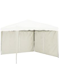 Konifera , Pavillonseitenteile &raquo;Faltpavillon&laquo; , wei&szlig;