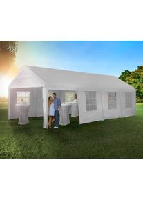 Konifera , Partyzelt, (Set), BxT: 400x800 cm , wei&szlig;