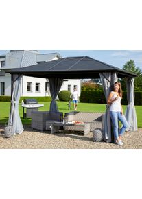 Konifera , Pavillon &raquo;Barbados&laquo;, BxT: 300x400 cm, ohne Seitenteile , braun