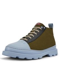 Camper Dames Veterschoen 'Brutus' beige / lichtblauw / donkergroen 35
