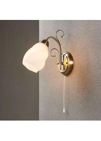 LINDBY Wall lamp Amedea in a romantic style