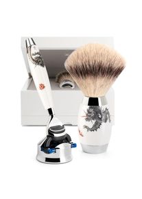 Mühle Glasshütte Mühle - Edition Meissener 5-Klingen-Rasierer Set Gillette Fusion