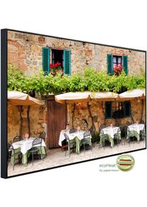 papermoon , Infrarotheizung &raquo;Altstadt Restaurant&laquo;, sehr angenehme Strahlungsw&auml;rme , bunt