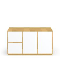 Pickawood Meuble bas scandinave sur mesure Hêtre