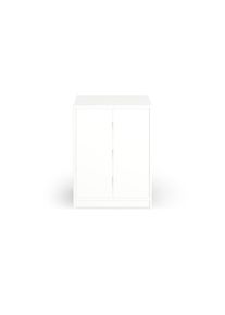 Pickawood White sideboard with hinged door Coated MDF