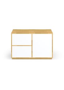 Pickawood Meuble bas scandinave sur mesure Hêtre
