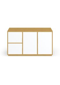 Pickawood Meuble bas scandinave sur mesure Placage de bois