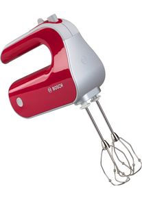 Bosch , Handmixer &raquo;Styline Colour MFQ40304&laquo;, 500 W, 5 Stufen plus Turbostufe, 2 R&uuml;hrbesen, 2 Edelstahl-Knethaken, rot/silber , rot , Mixer